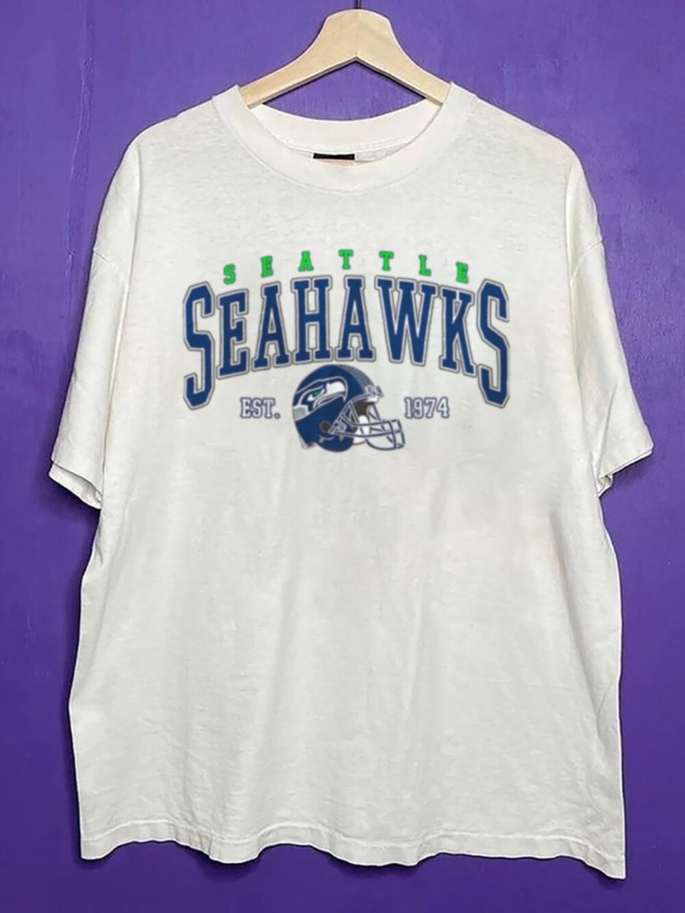 Vintage Seattle Seahawks Football Style Shirt, Retro NFL Seattle Seahawks Shirt